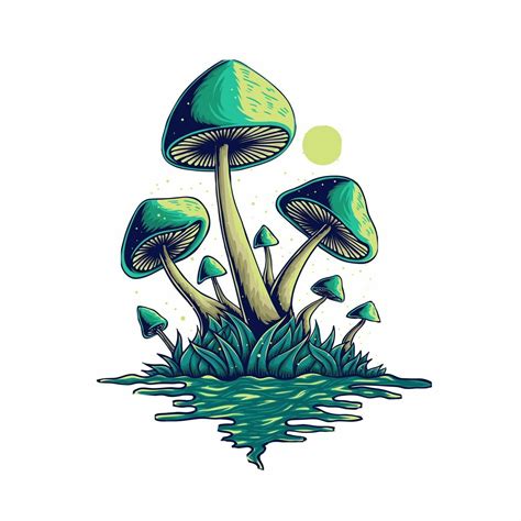Psychedelic Mushroom Art