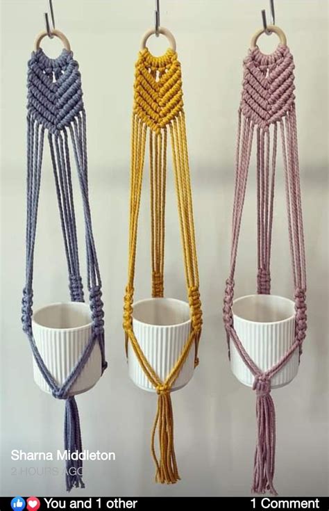 Image result for Macrame Plant Hanger Tutorial