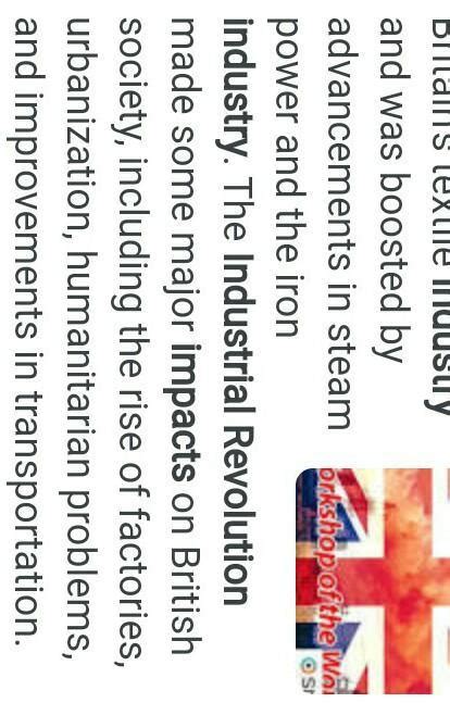 history what where the effects of the industrial revolution on England ...