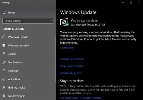 Image result for Windows Update Notification