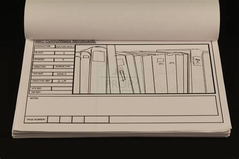 The Prop Gallery | Production used storyboard binder - Silence in the ...