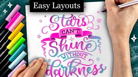 How to Layout your Calligraphy Quotes - 5 MUST-KNOW Tips for Beginners! - Worksheets Library
