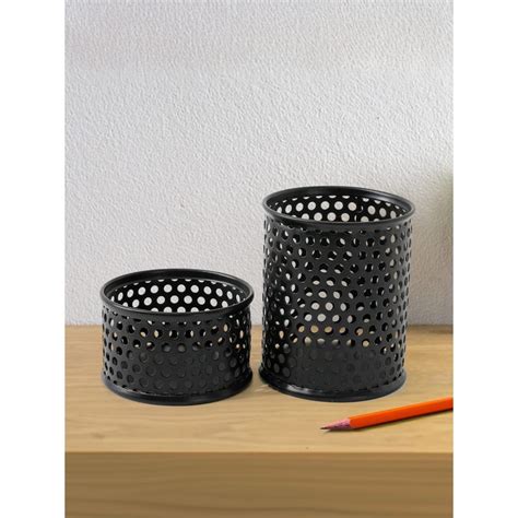Buy UMAI Pen Holder For Office Table & Paper Clips Holder Set Of 2 ...