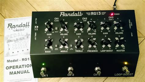 RG13 - Randall RG13 - Audiofanzine