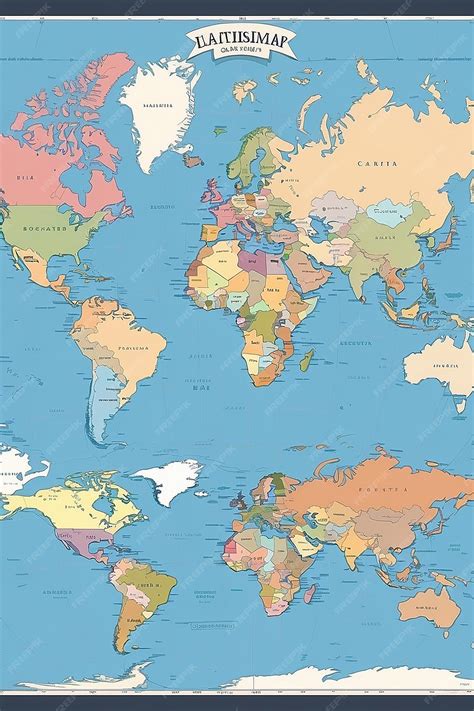 World Map with Countries 的图像结果