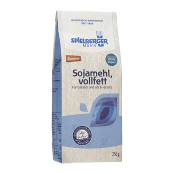 Spielberger Sojamehl, vollfett geröstet, demeter - 250g | Mehl | Backen ...