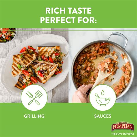 Pompeian Rich Taste Olive Oil, Rich, Full Flavor, Perfect for Grilling ...