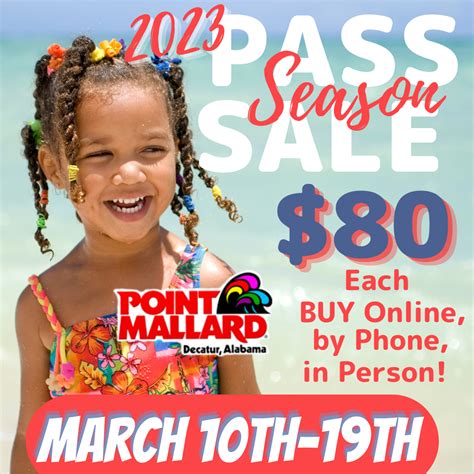 2023 PASS SALE (1) - Point Mallard Park
