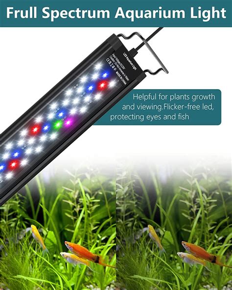 Siroka 30cm Led Aquarium Light Plants Full Spectrum Fit For 30-45cm ...
