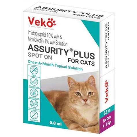 Buy Veko Assurity Plus Spot On for Cats Online in India | Supertails