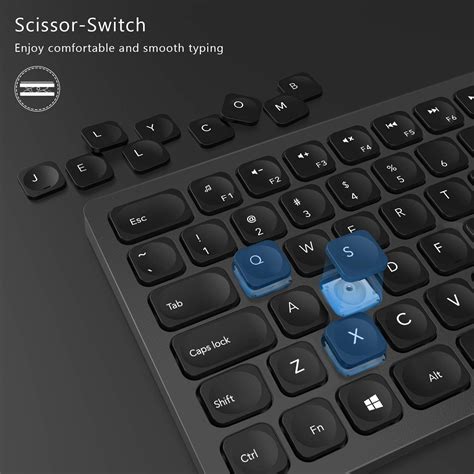Rechargeable Wireless Keyboard Mouse Combo, seenda India | Ubuy