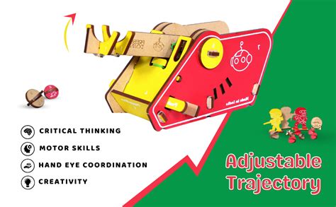 Buy PeppyBlox Catapult Warrior | DIY STEM Toy Kit for Kids | Build, Aim ...
