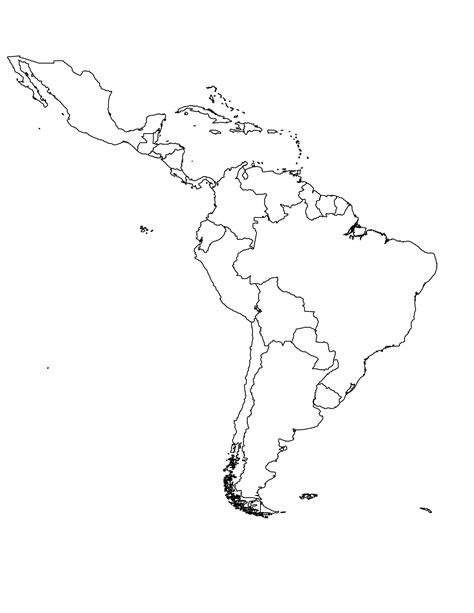 South America Map Drawing at GetDrawings | Free download