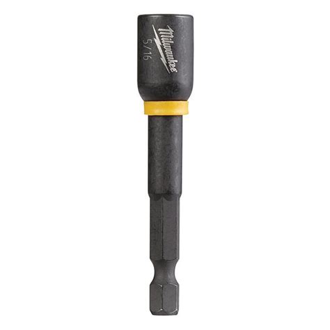 Milwaukee Tool SHOCKWAVE Magnetic Nut Driver, 2 9/16 in L, Drive Size 5 ...
