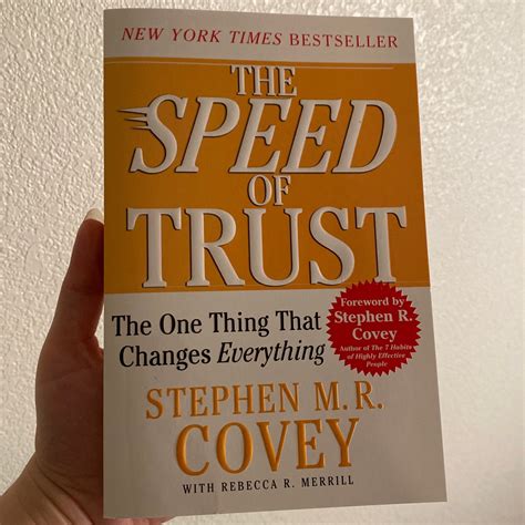 The SPEED of Trust by Stephen M. R. Covey, Paperback | Pangobooks