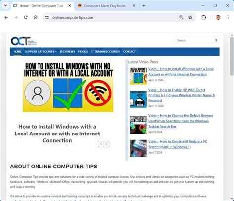 Image result for How to Add Msn.com to Menu Bar