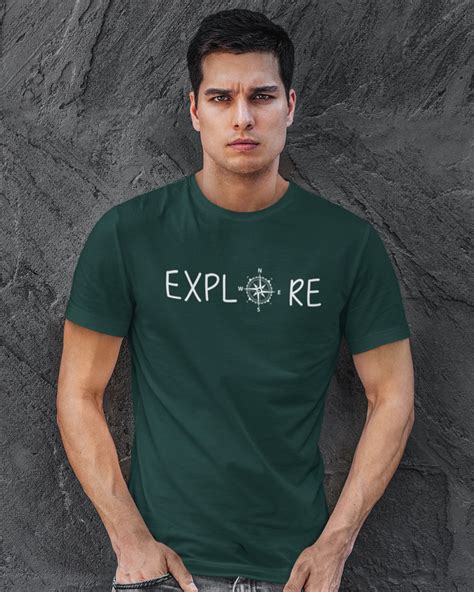 Explore Outdoors - Men Cotton Half Sleeves T-shirt – www.dspn.in