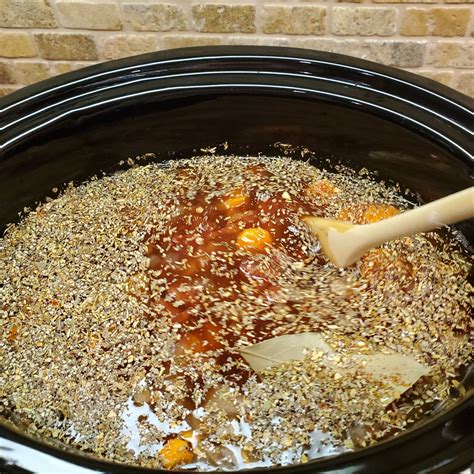 Fast Slow Cooker Lentils - dawn the gourmand