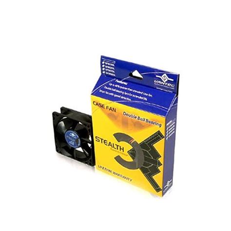 Vantec Stealth SF9225L 92x92x25mm Double Ball Bearing Silent Case Fan ...