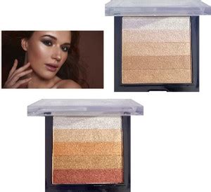 MIKARA Makeup & More Highlighter And Palette, Provides Shimmer And ...