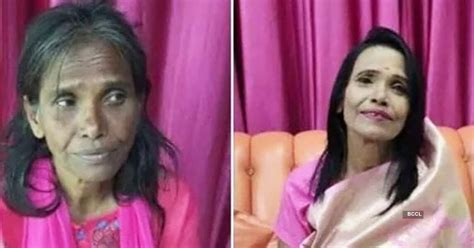 Pictures of overnight sensation Ranu Mondal recording her first song go ...