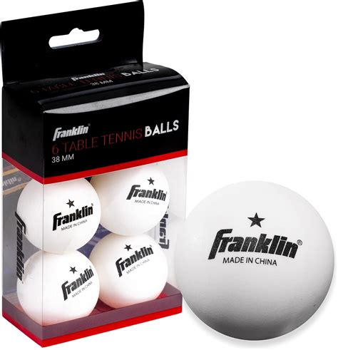 Brandclub - Franklin Sports Ping Pong Balls - White Table Tennis Balls ...