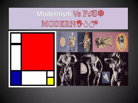 Modernism vs post modernism | PPTX