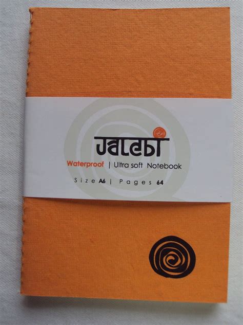 Jalebi Waterproof Notebooks - A6 - Ruled : Amazon.in: Office Products