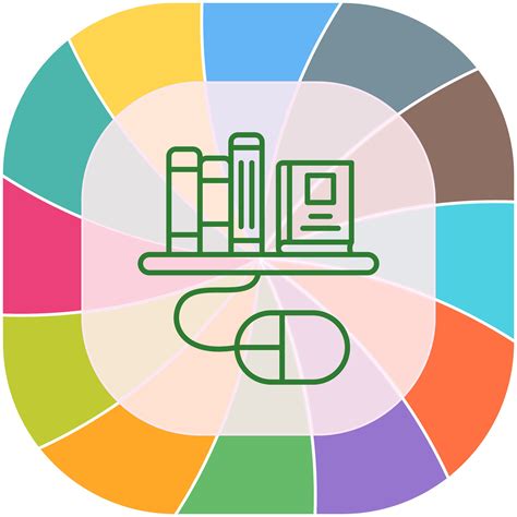 Digital Library Icon 的图像结果