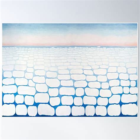 Georgia Okeeffe Sky Above Clouds Iv Poster Wall Art, Modern Wall Decor ...
