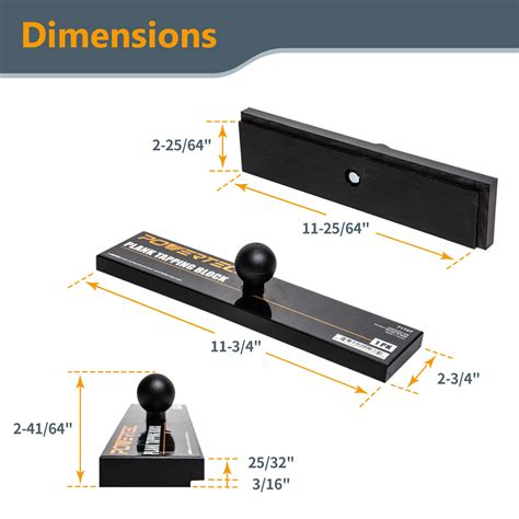 Flooring Tapping Block - POWERTEC | Tapping Block, Flooring Tools