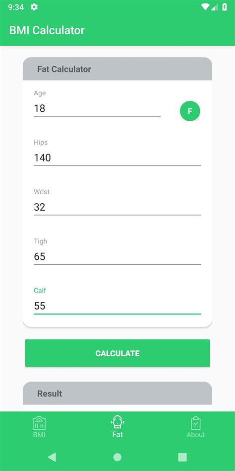 Image result for BMI Calculator Source Code