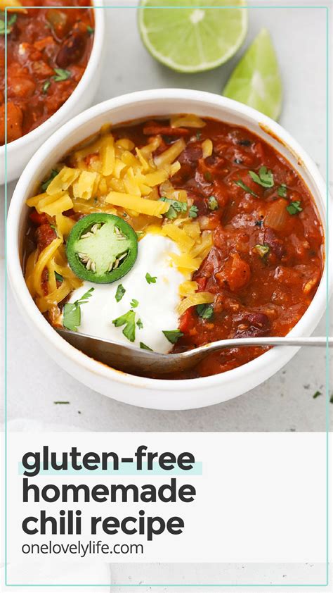 Easy Gluten-Free Chili Recipe (With Beef OR Turkey!)