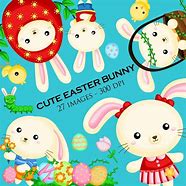 Image result for Brown Easter Bunny Clip Art