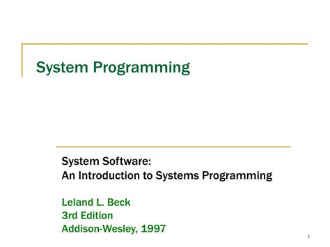 Image result for System Programming Tutorial