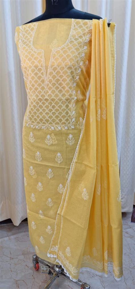 chikankari suits – India1001.com