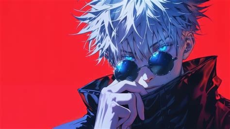 6012a | Satoru Gojo, with, Sunglasses, 4K Wallpaper 4K PC
