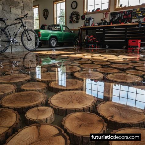 Upgrade Your Man Cave with Epoxy Wood Garage Flooring
