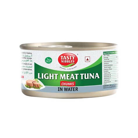 Light Meat Tuna Chunks In Water 185g – Tasty Nibbles