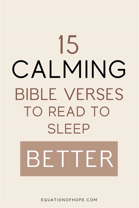 Image result for Scriptures for Peaceful Sleep