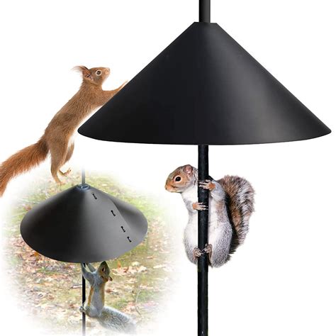 Buy Squirrel Proof Baffle Wrap Around Smooth Bird Feeder Baffle Weather ...