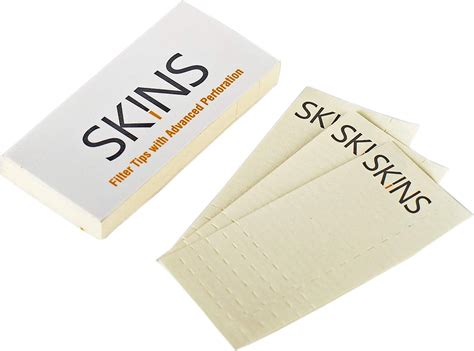 Skins Premium Filter Tips with Advanced Perforation (Full Box) - Pack ...