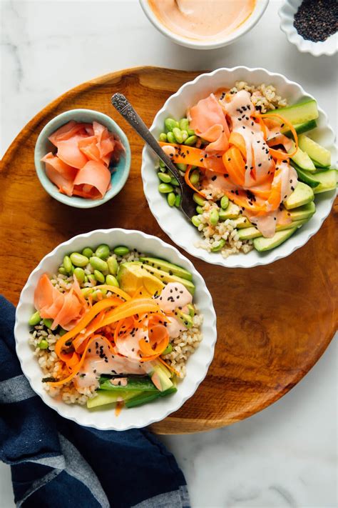 Vegetarian Sushi Bowls Recipe - Cookie and Kate