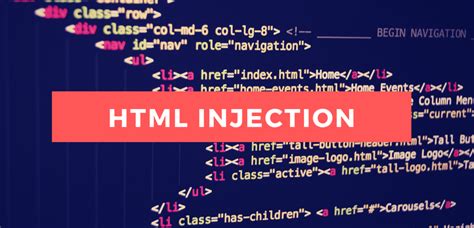 HTML Injection Code 的图像结果