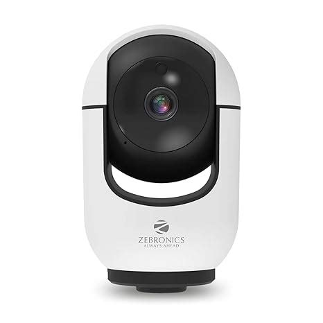 Zebronics Smart Cam 105 WiFi 355 Degree PTZ Camera with Video ...