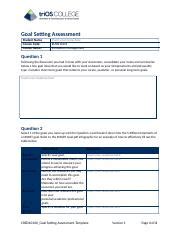 Image result for Goal Setting Assignment