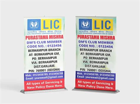 Introducing the Free LIC Banner for Standee – Perfect for Promotions ...