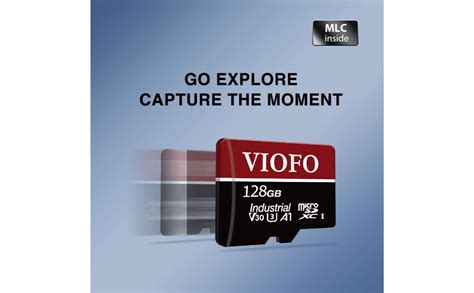 VIOFO Professional High Speed MicroSD Memory Card Industrial Grade MLC ...