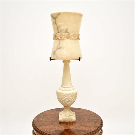 Antique Alabaster Table Lamp | Marylebone Antiques