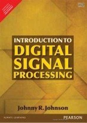 INTRODUCTION TO DIGITAL SIGNAL PROCESSING : Johnson: Amazon.in: Books
